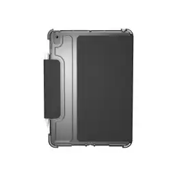 [U] Case for iPad 10.2-in (9 - 8 - 7 Gen, 2021 - 2020 - 2019) - Lucent Black - Ice - Étui à rabat pour... (12191N314043)_1